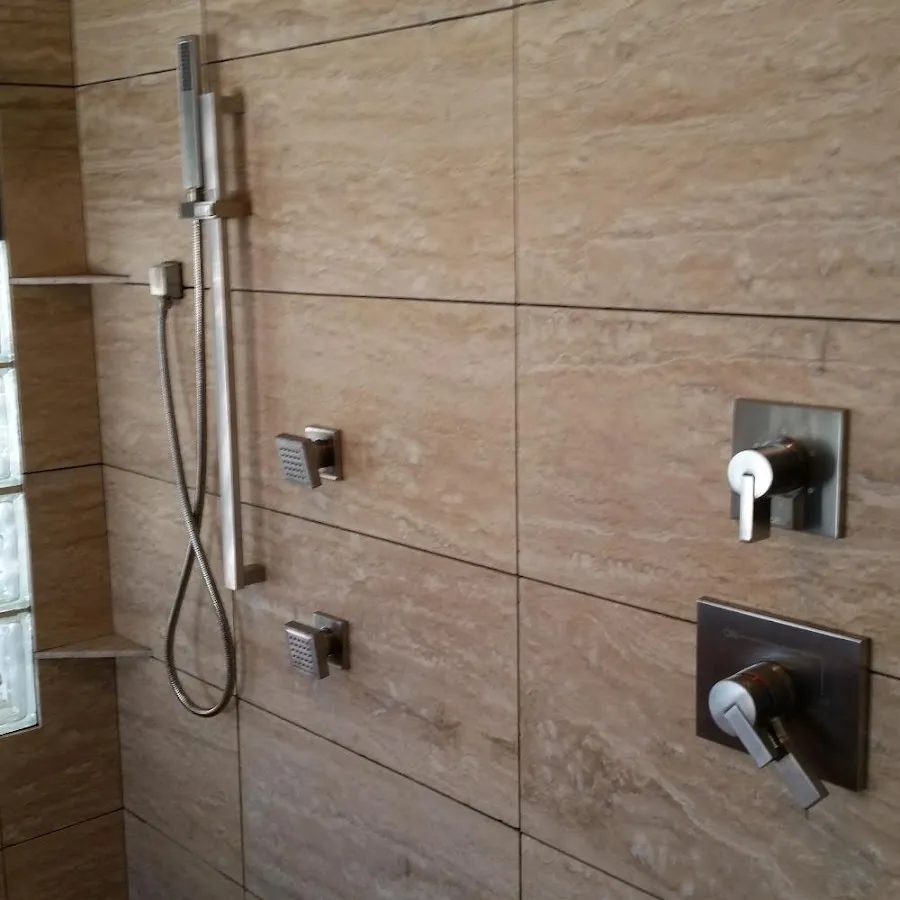 Shower fixture installation for Gas Line Repair in Huron